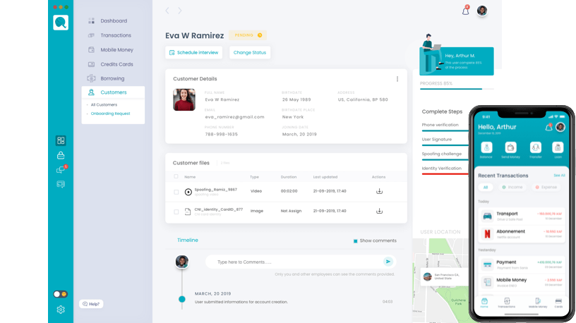 Admin panel - Mobile App